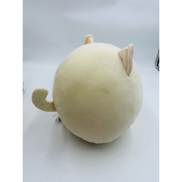 Round 1 Takashoji Neko Large Mochi Soft cat Plush 12 x 12 NWT - Picture 4 of 5